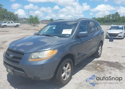 2008 Hyundai Santa Fe Gls z USA, uszkodzony, nr VIN 5NMSG13D68H192576